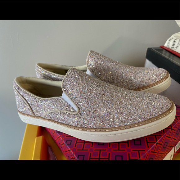 Brand New Ugg Sneaker Slip On Sparkle - Picture 1 of 3